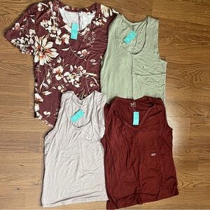 NWT Maurices Women's Tops Set lot of 4